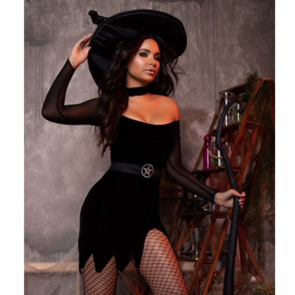 Sexy Witch Costume (Dress & Belt Only)